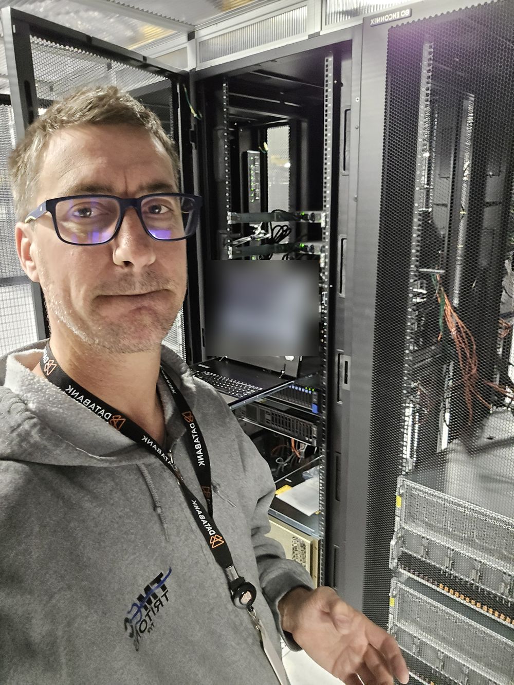 Rack KVM console